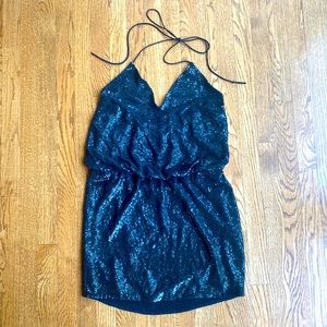 Haute Hippie sequin cocktail dress